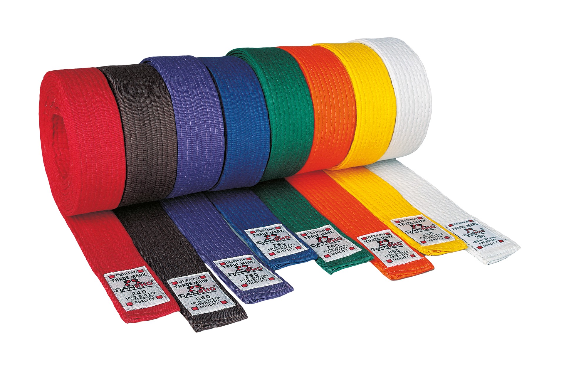 Danrho (R) Budogürtel, EINFARBIG, Baumwolle