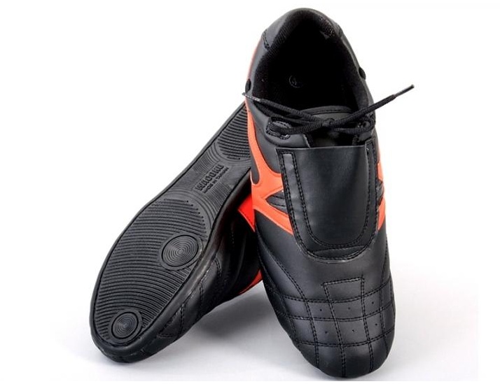 Kampfsportschuhe Dragon schwarz-rot