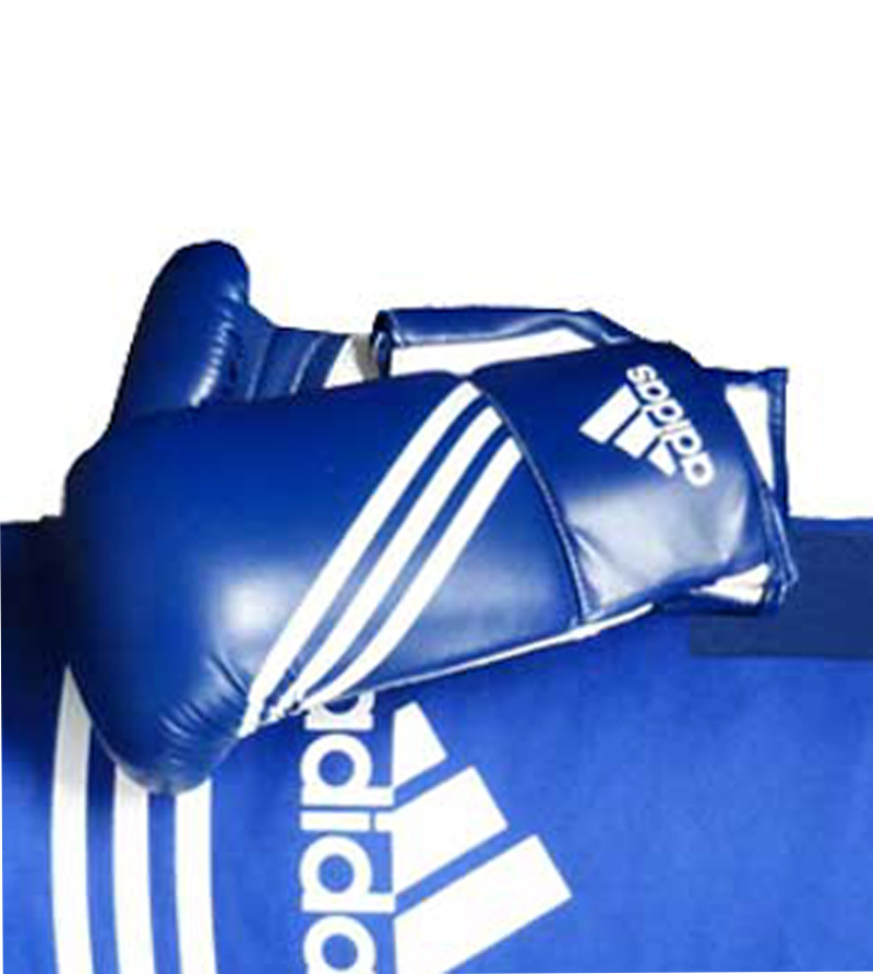 ADIDAS Boxsack-Set Blue Corner: Boxsack + Handschuhe