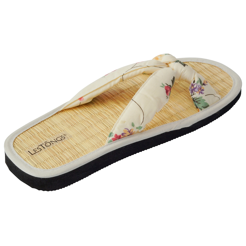SALE% Zimtlatschen / Zoris SOFT BEIGE Flower 41/42
