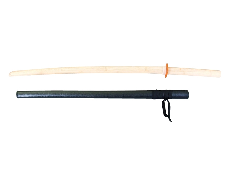 Bokken WEISSEICHE mit Schwertscheide Saya SCHWARZ