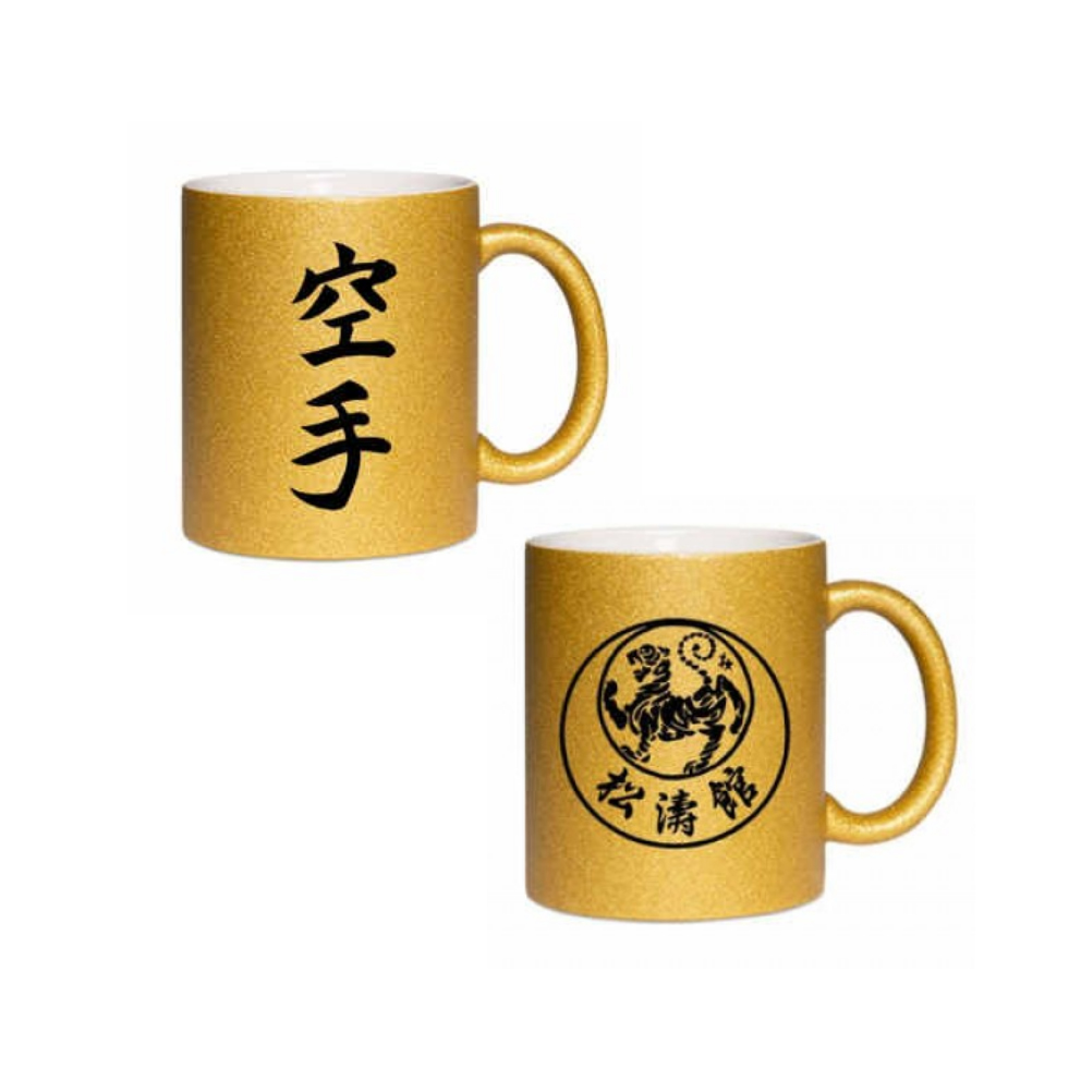 Karate Tassen Gold Edition