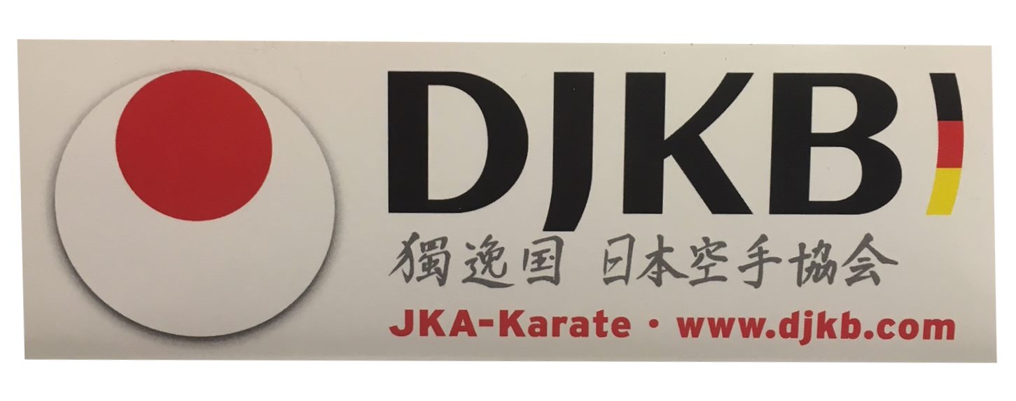 DJKB Karate Aufkleber - neue Variante -