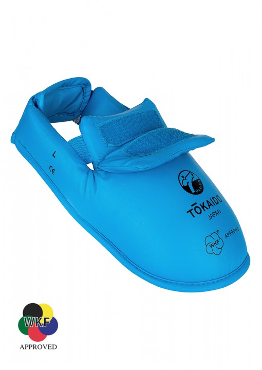 Tokaido Fußschützer blau MIT KLETT (WKF)