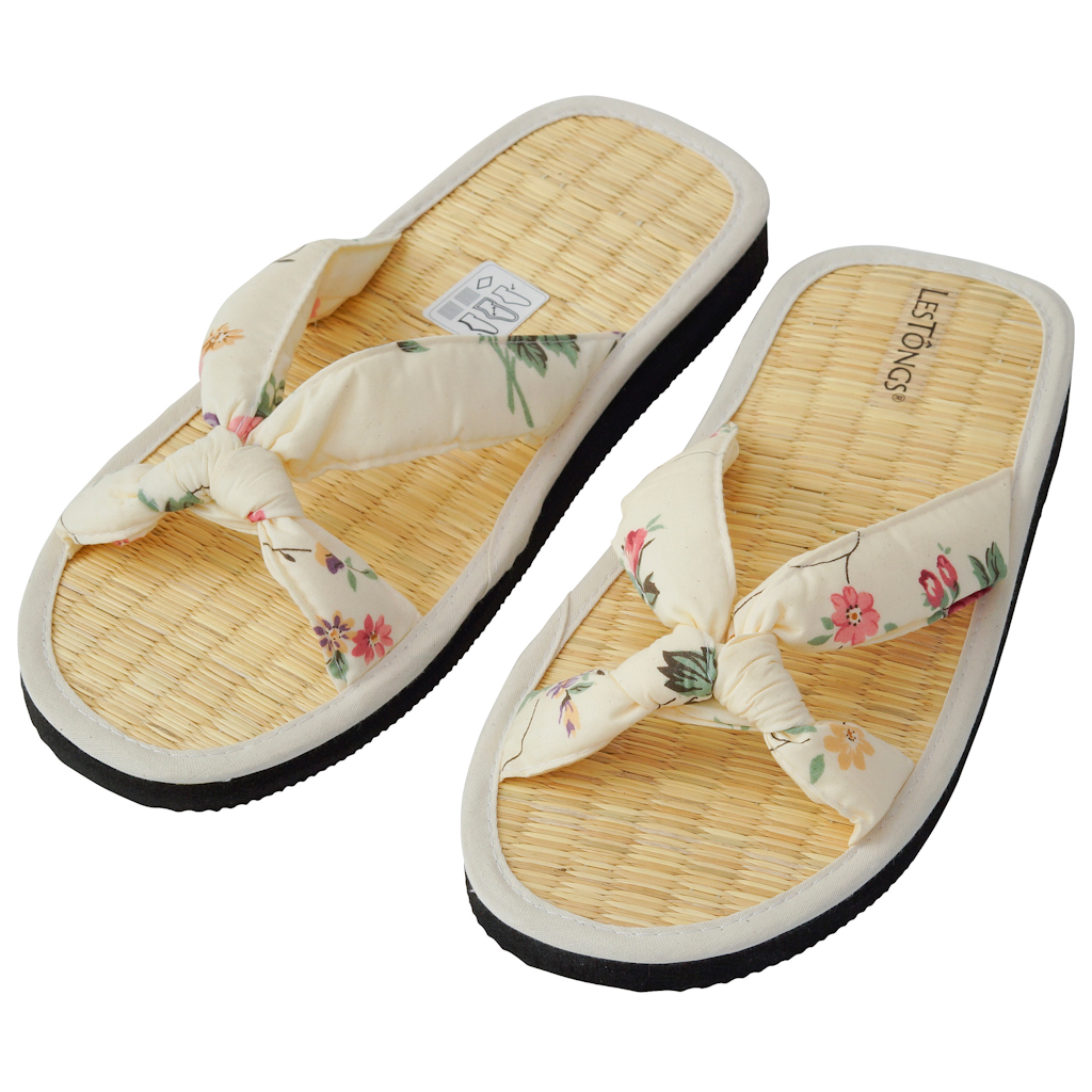 SALE% Zimtlatschen / Zoris SOFT BEIGE Flower 41/42