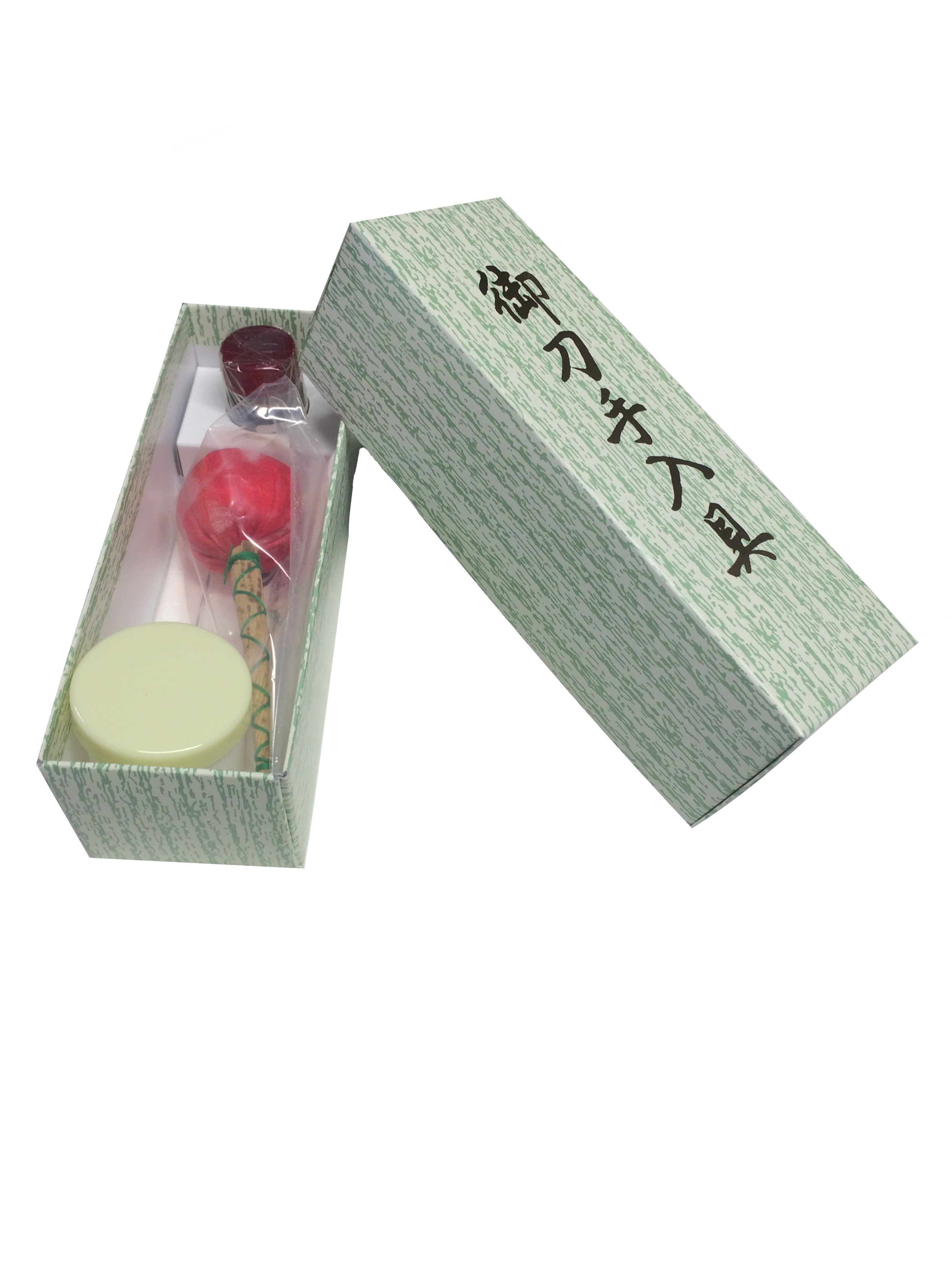 Schwertpflegeset Papp-Box