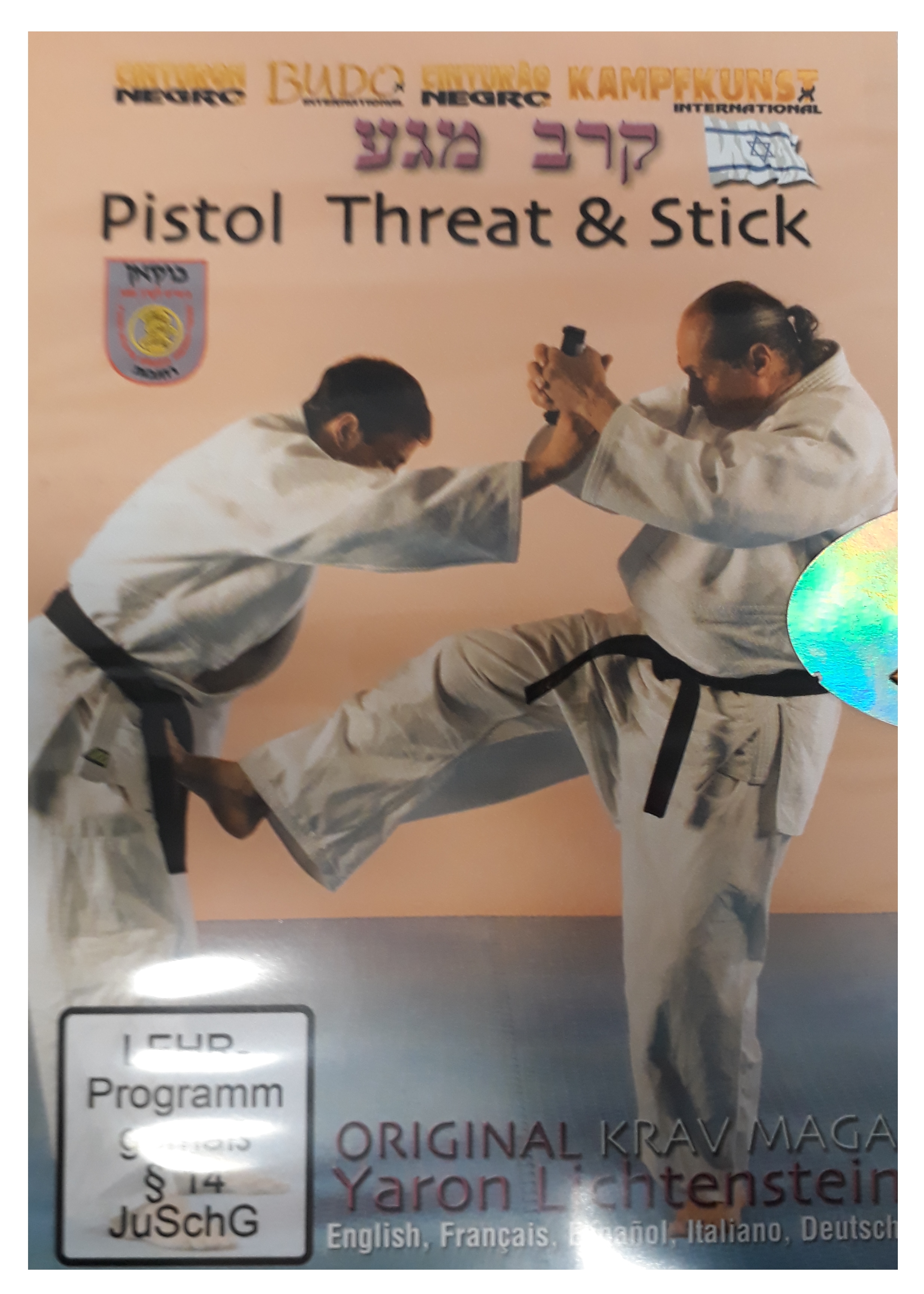 DVD Pistol Threat & Stick - Krav Maga blauer Gürtel Vol. 3