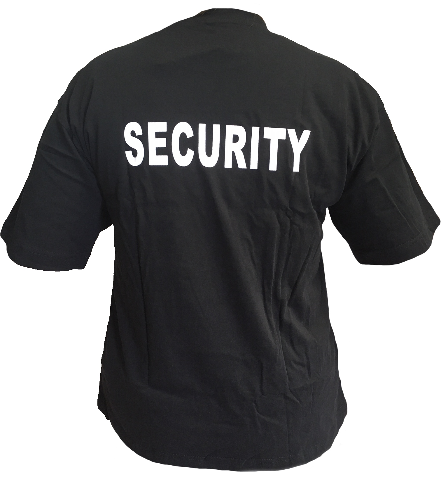 T-Shirt mit Security Aufdruck, hinten (%SALE)