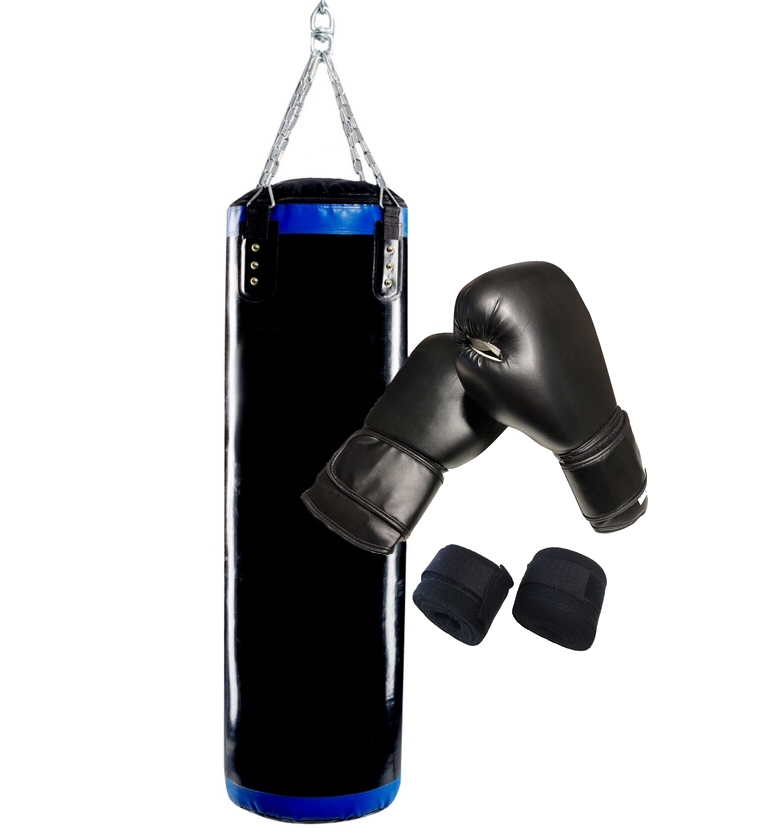 Hometraining Boxing-Set Professional L schwarz