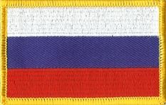 Aufnäher Flagge Russland