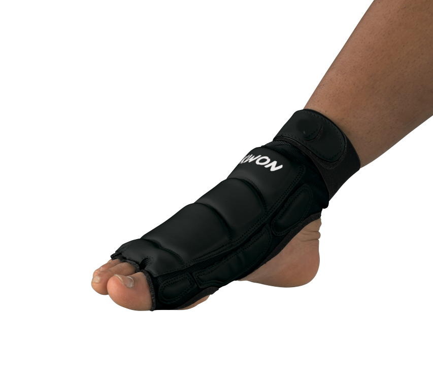 KWON (R) TKD / Taekwondo Fußschutz schwarz