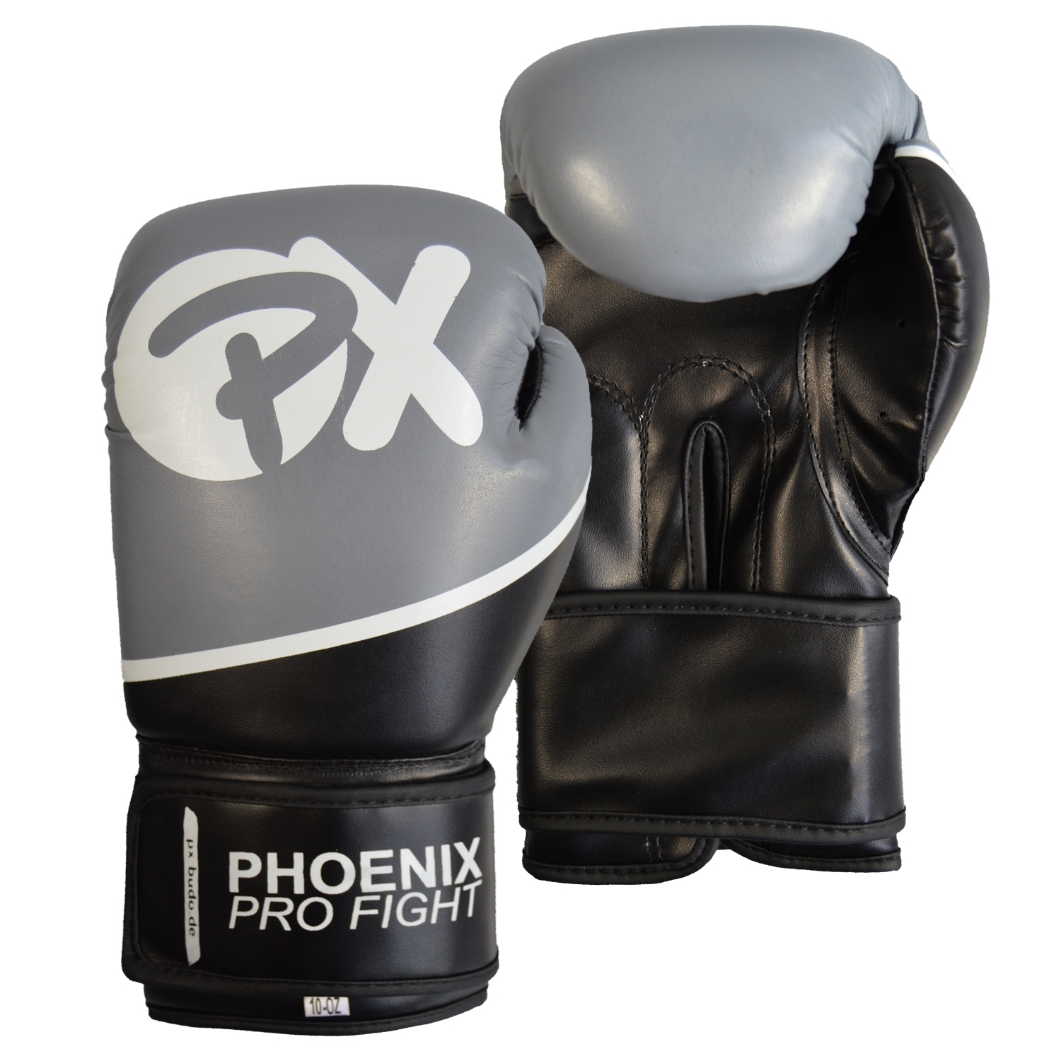 Phoenix Boxhandschuhe Pro Fight schwarz-grau