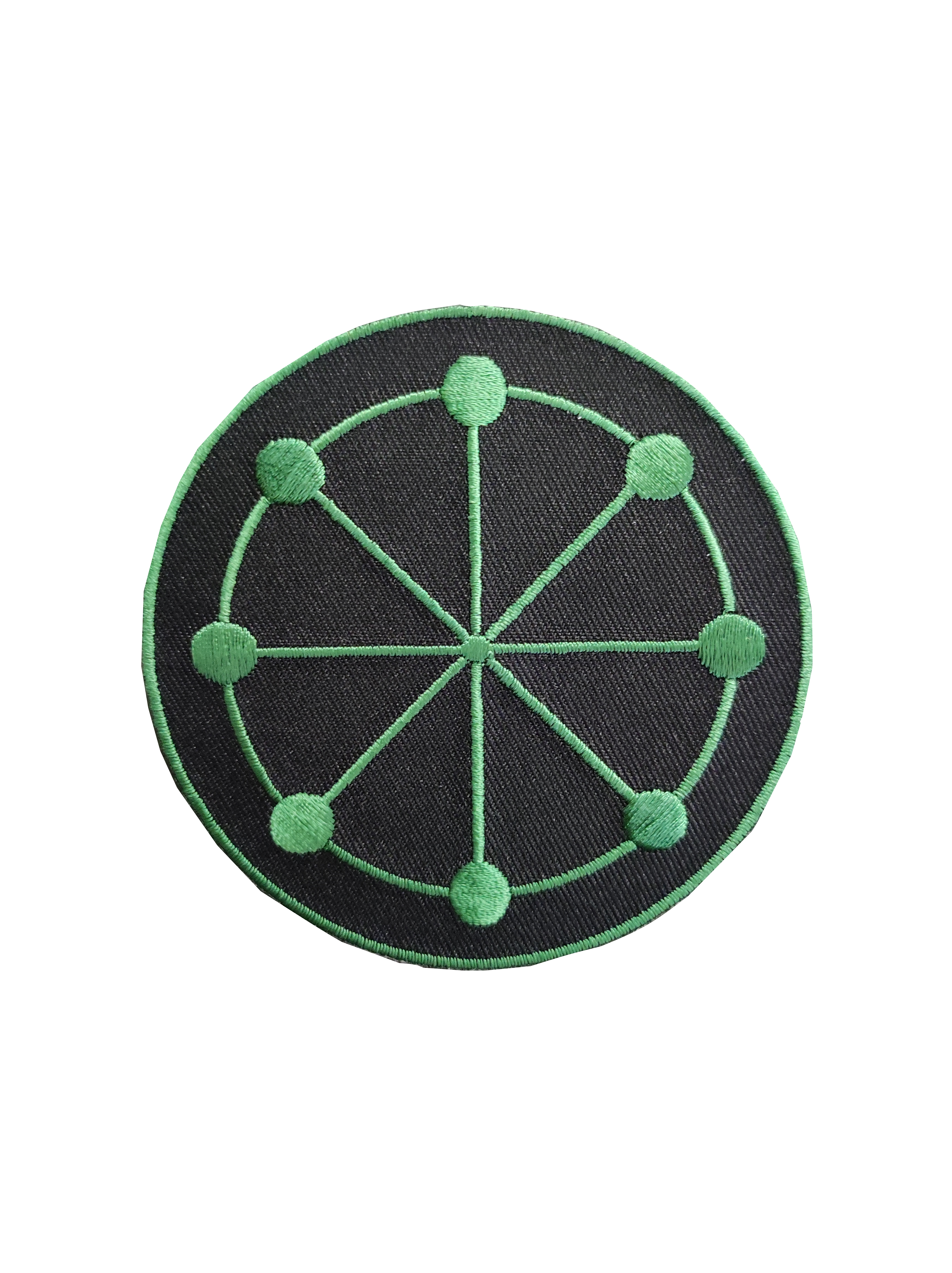 Aufnäher Rad Blüten-Symbol Ferner Osten