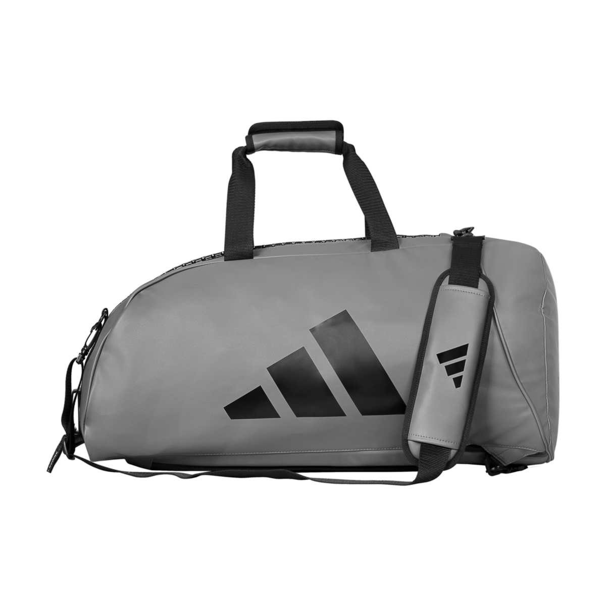 adidas Sporttasche - Sportrucksack grau Kunstleder L - 72 x 34 x 34 cm