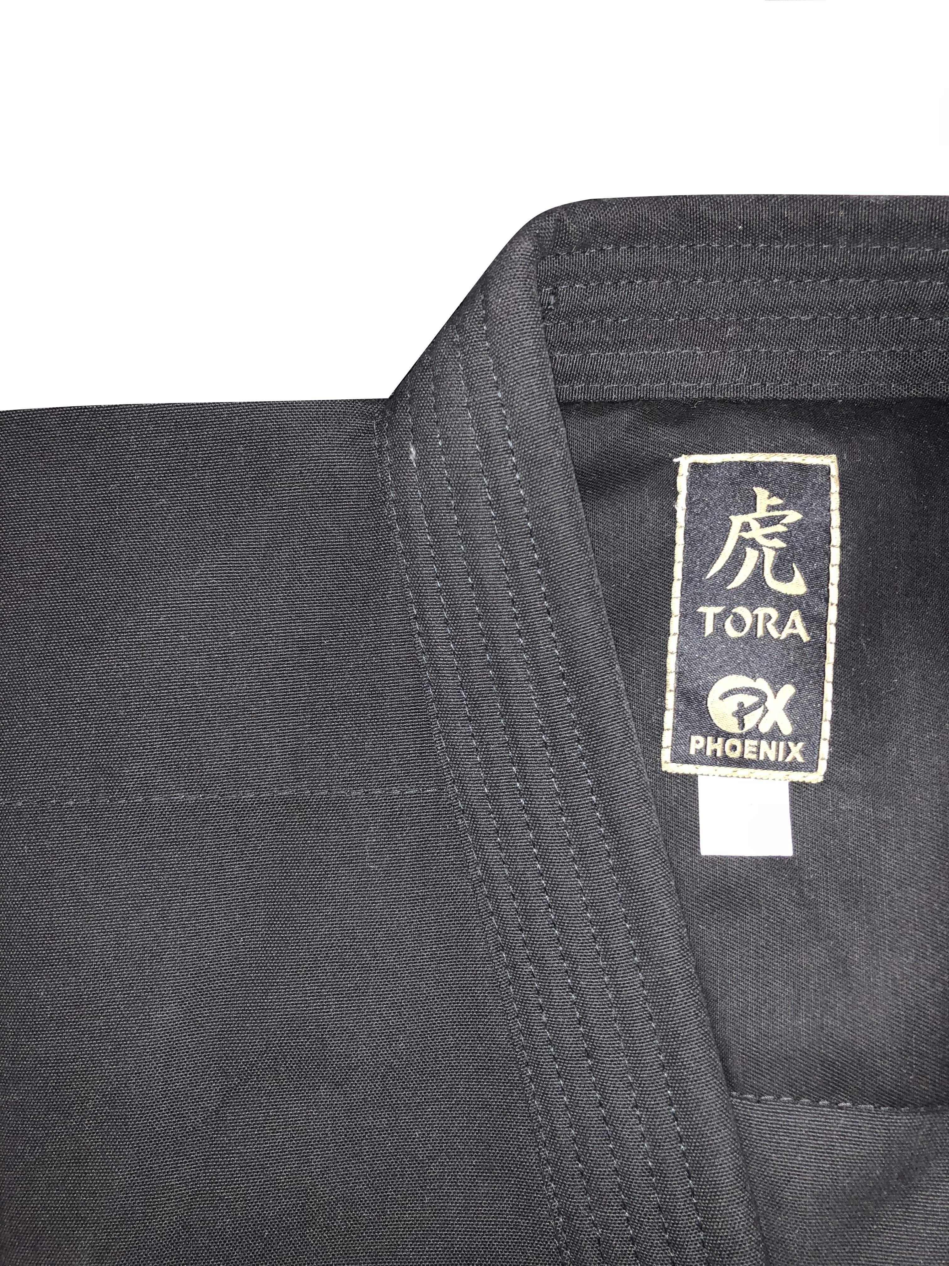 Karateanzug Tora Black 14 OZ