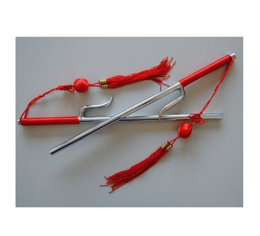 Jutte verchromt, mit Kordel (Paar)