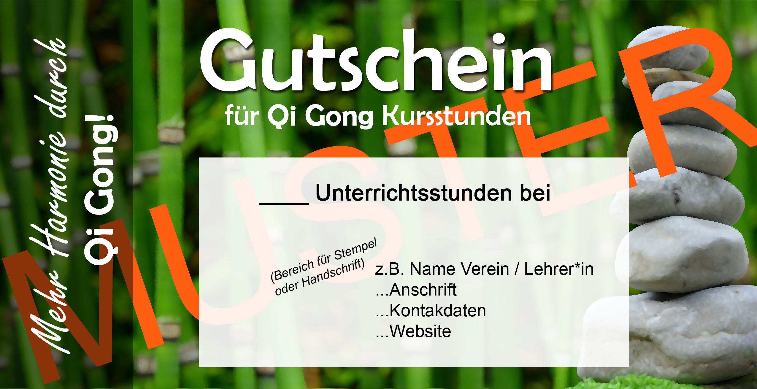 Qigong Gutschein Paket