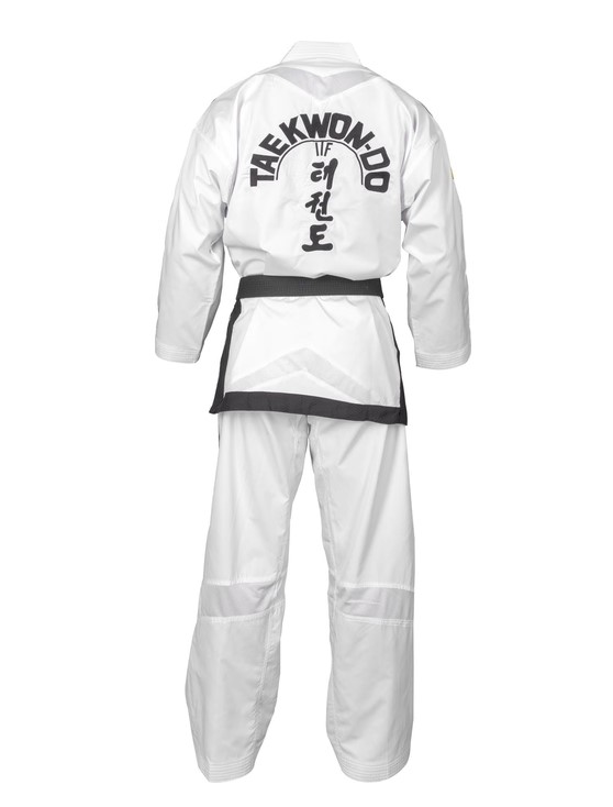 TOP TEN Taekwondo Dobok INSTRUCTOR PREMIUM GOLD (4. - 6. Dan, ITF app.)