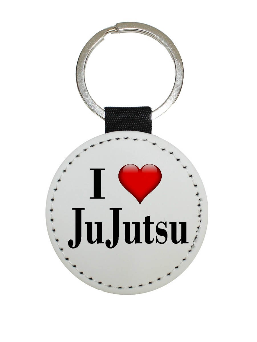 Schlüsselanhänger "I love JuJutsu"