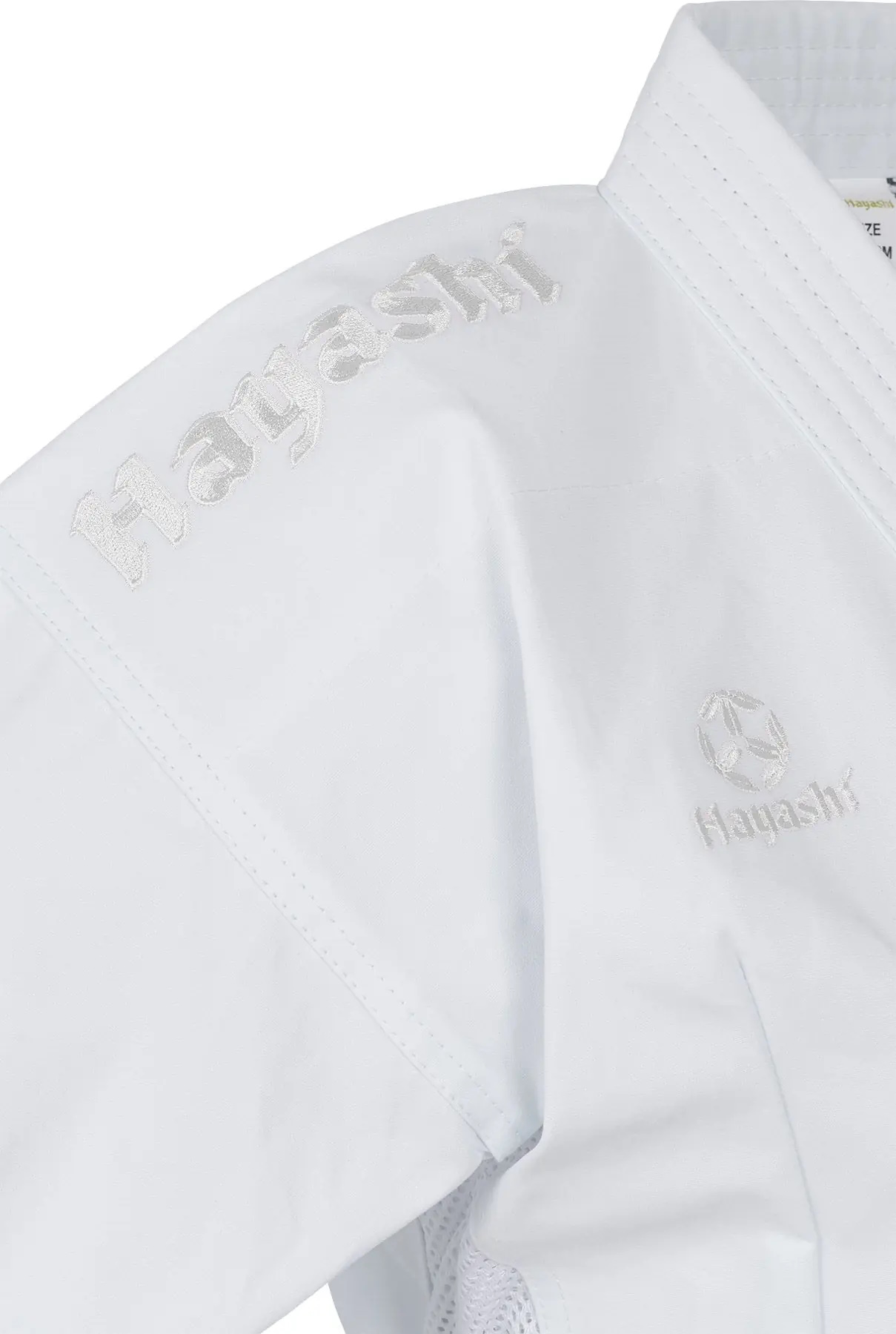 HAYASHI Karate-Gi "Jingu" weiß, Damenschnitt Blau-185cm