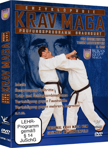 Krav Maga Enzyklopädie Prüfungsprogramm Braungurt