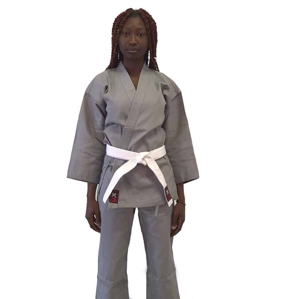 Karateanzug grau 200