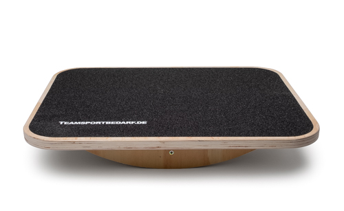 Balanceboard Wackelbrett PROFI aus Holz, 48 x 37 cm / ECKIG