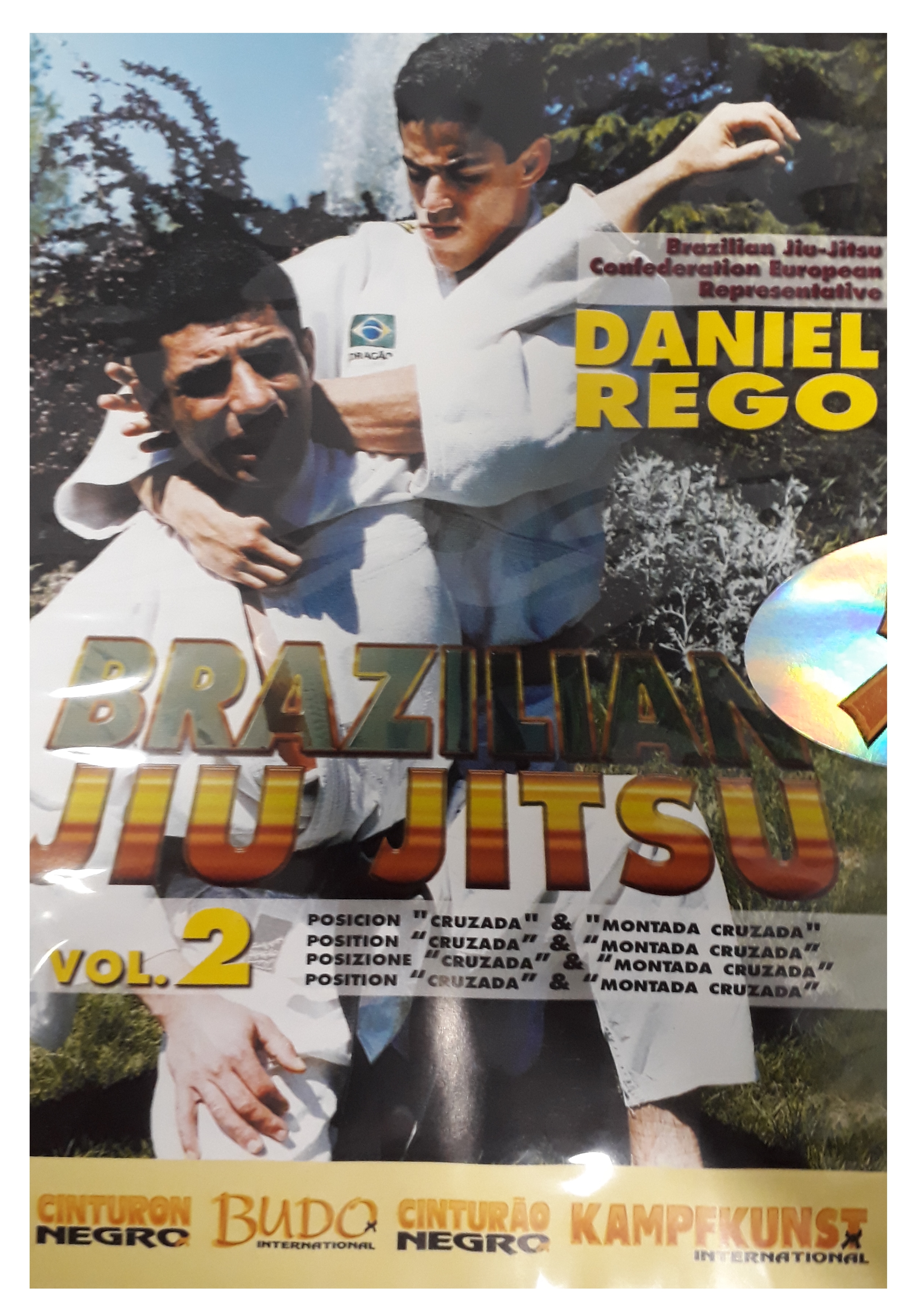DVD Brazilian Jiu Jitsu Vol. 2 - Cross & Side Mount