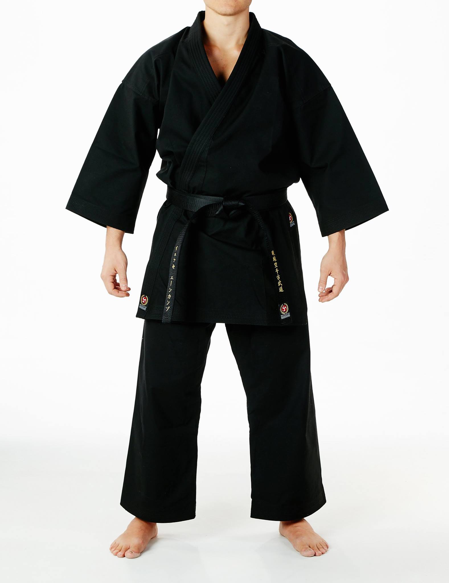 Seishin Black Gi Karateanzug