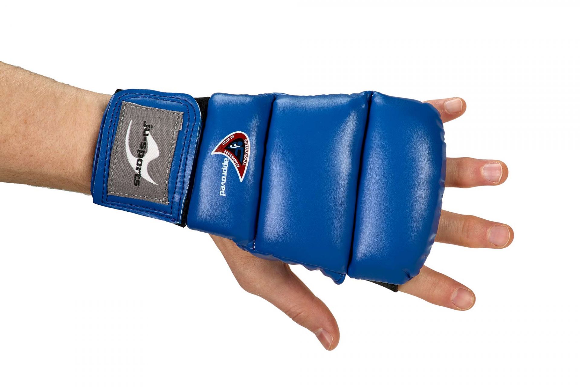 Ju-Jutsu Handschutz Section Pro Blau-L/XL