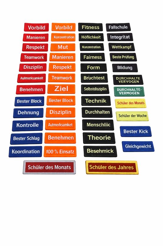 Motivations-Patches Auswahl Ziel