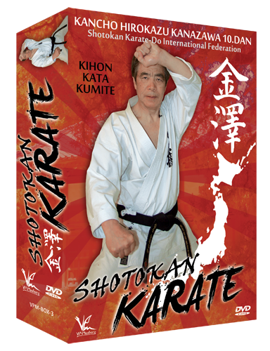 3 DVD Box Collection Shotokan Karate Kihon Kata & Kumite