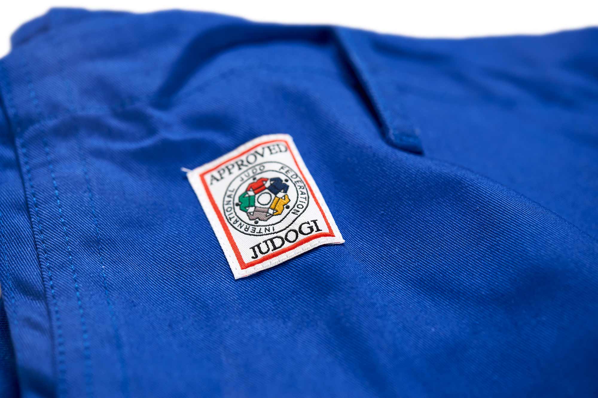 adidas Judoanzug "CHAMPION III" IJF blau 200