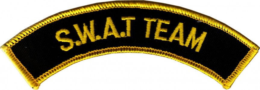 Aufnäher halbrund S.W.A.T. Team