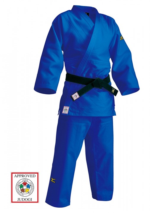 MIZUNO Judoanzug Yusho III 750g IJF BLAU
