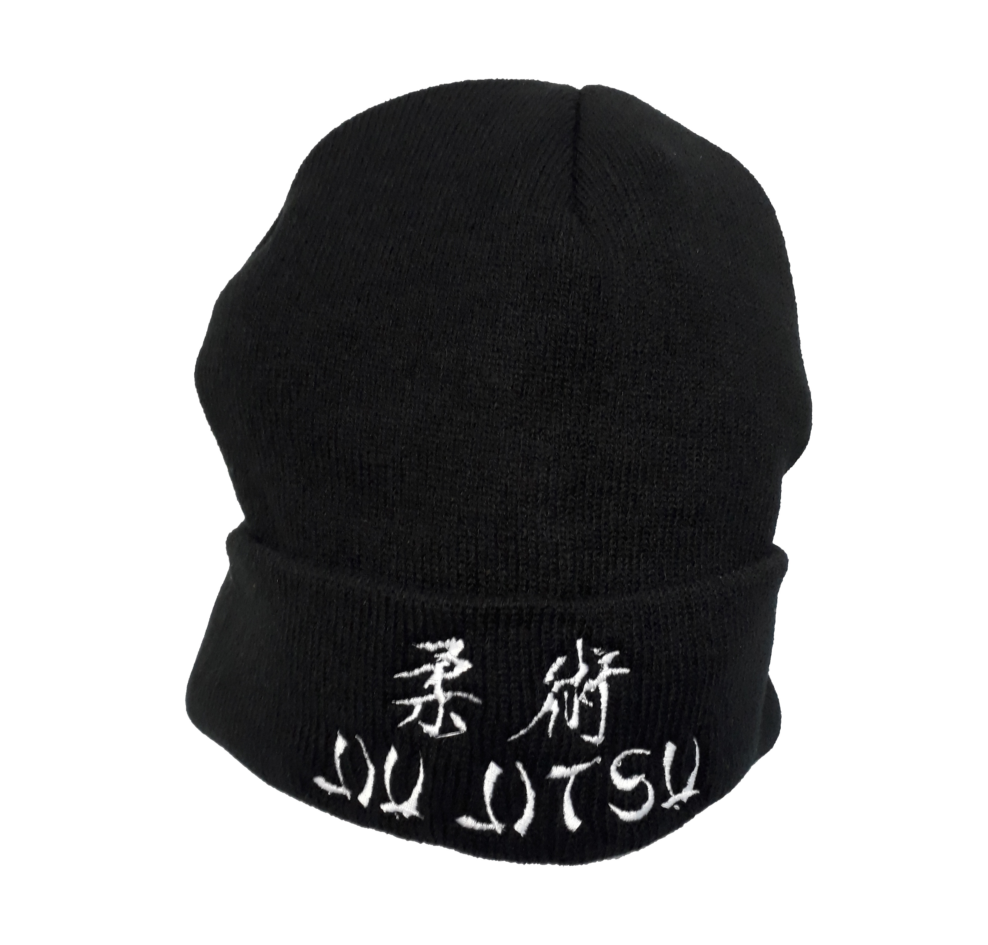 Wollmütze mit "Jiu Jitsu" Bestickung