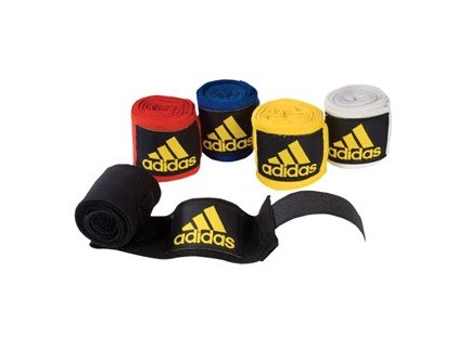 adidas Boxbandagen 2,55 m, elastisch, verschiedene Farben (ADIBP032.5) gelb