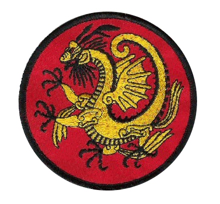 Aufnäher Drache 9 cm