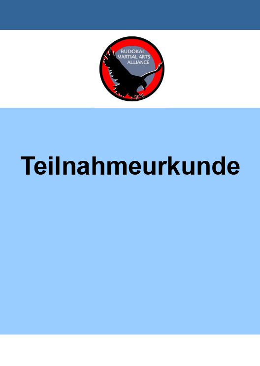 BMA Teilnahmeurkunden - 50 Stück