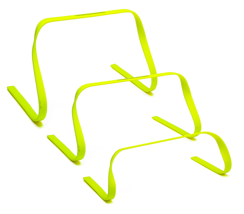 6-er Set Mini Hürden - 3 Höhen 30 cm