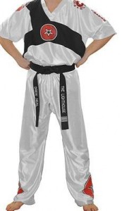 TOP TEN Uniform Kickboxen Fight Elite weiß