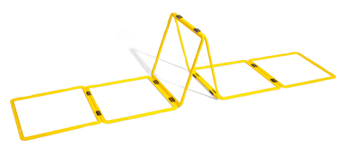 Koordinations-Leiter Agility flexibel kombinierbar 12 Quadrate 5 m