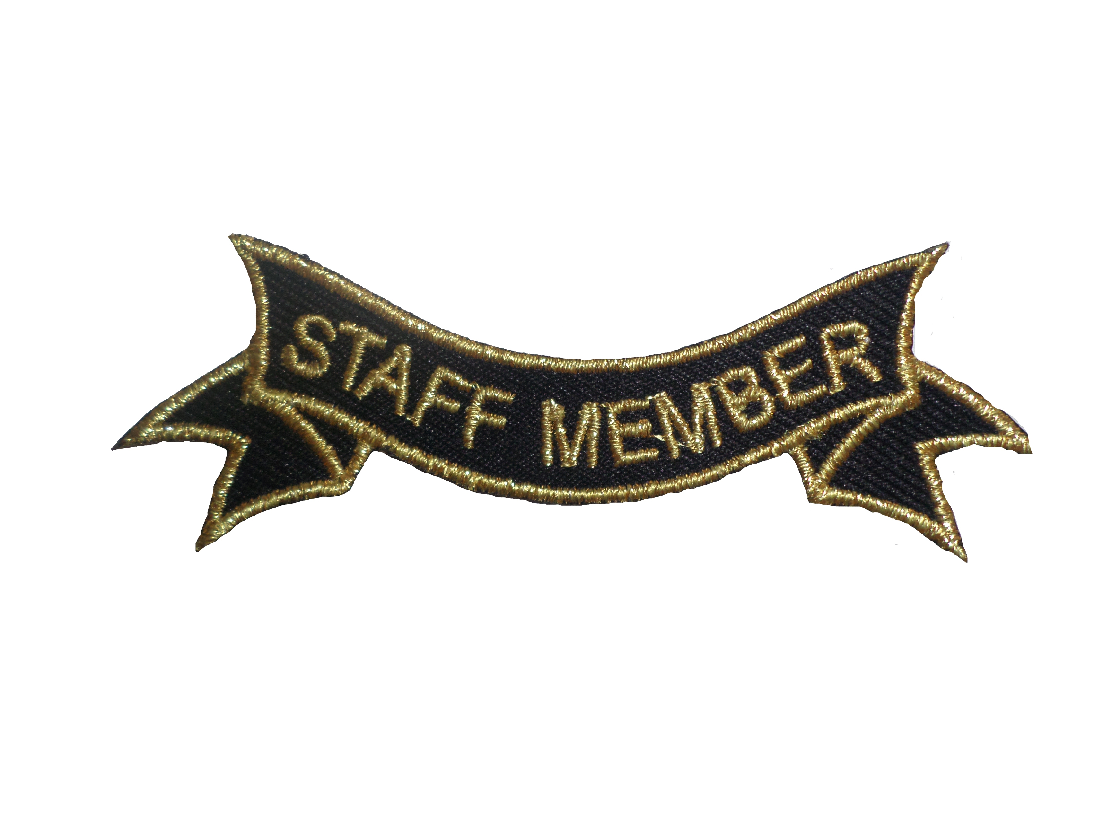 Zusatzaufnäher / Patch geschweift Chairman