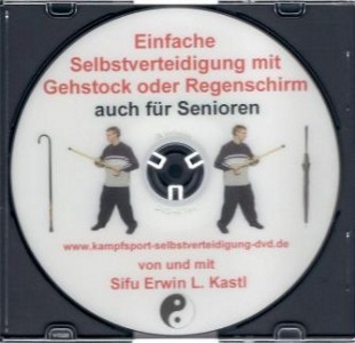 DVD Einfache Selbstverteidigung mit Gehstock oder Regenschirm