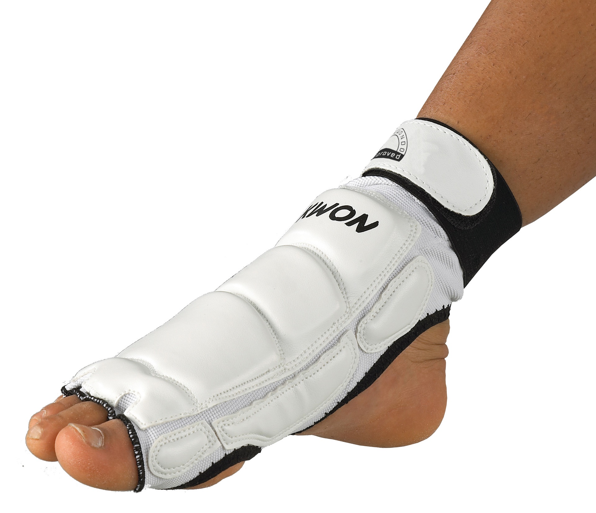 KWON (R) TKD / Taekwondo Fußschutz weiß WT