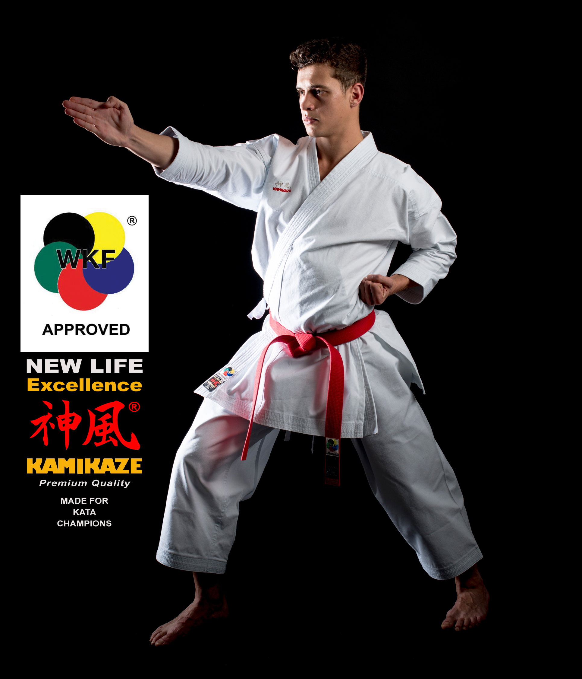 KAMIKAZE KATA Karateanzug New Life Excellence