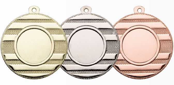 Taekwondo Medaille gestreift