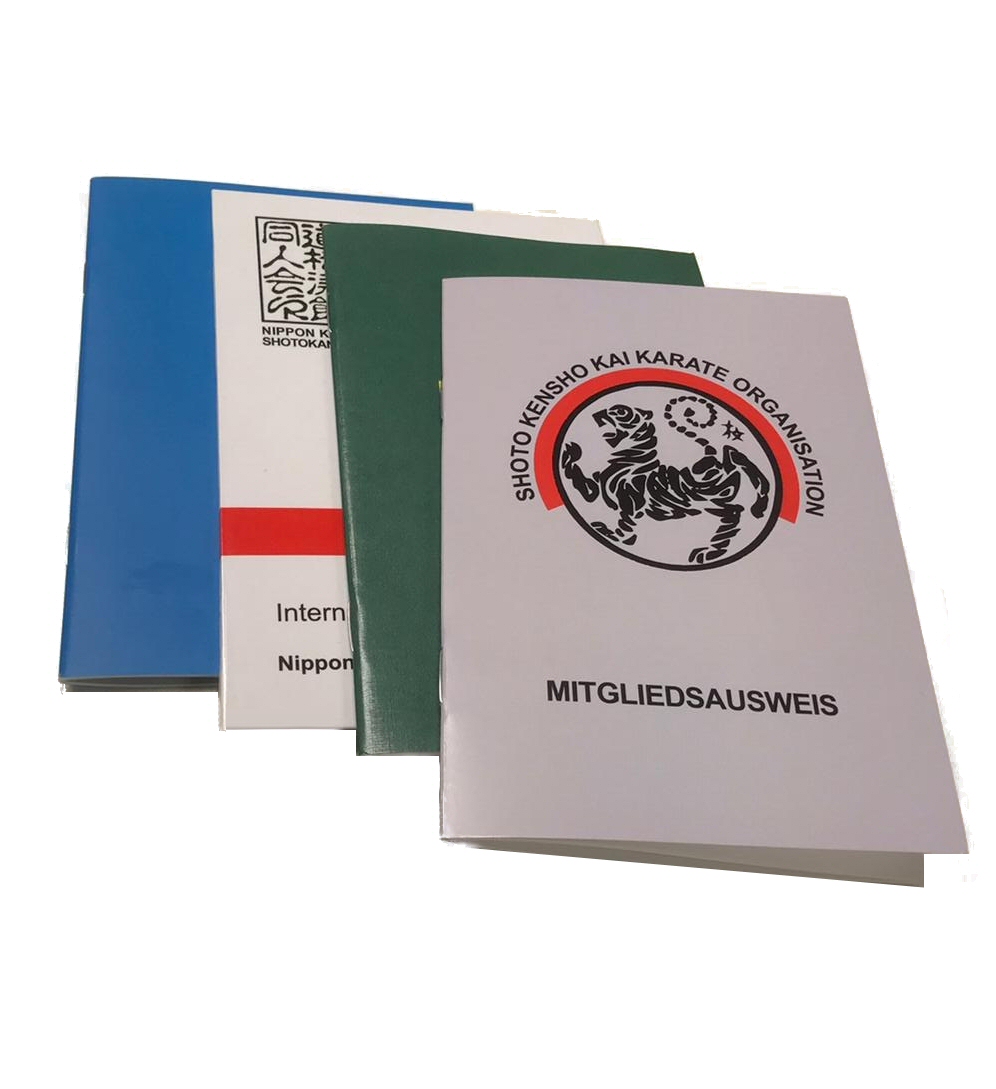 Budo-Sportausweis "Budo-Edition" individueller Druck ab 50 St. 500 Stück