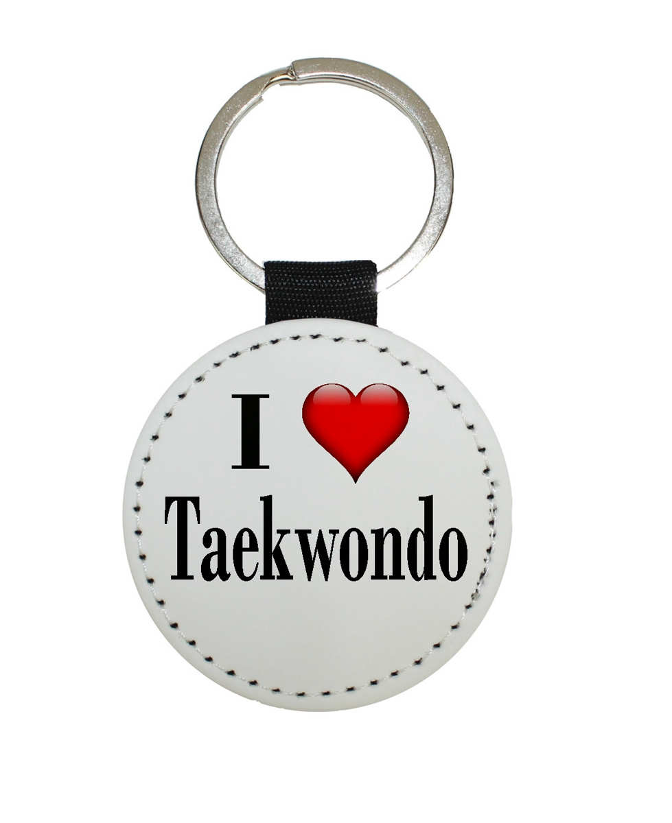 Schlüsselanhänger "I love Taekwondo"