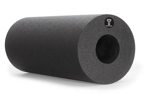 Faszienrolle schwarz leicht